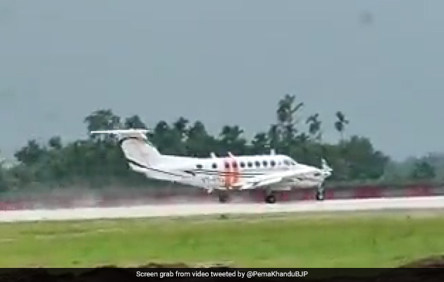 Watch: 1st Flight Test Landing Conducted At Arunachal Greenfield Airport