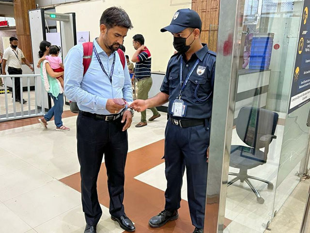 Private Security Guards Deployed At Guwahati Airport