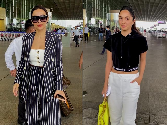 Malaika Arora And Kiara Advani's Airport Diaries