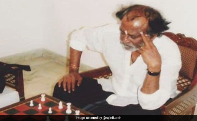 Rajinikanth Shows His Chess Moves As Tamil Nadu Hosts Mega Tournament