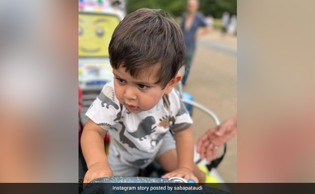 Another Day, Another Picture Of Jeh. Courtesy: Aunt Saba Ali Khan