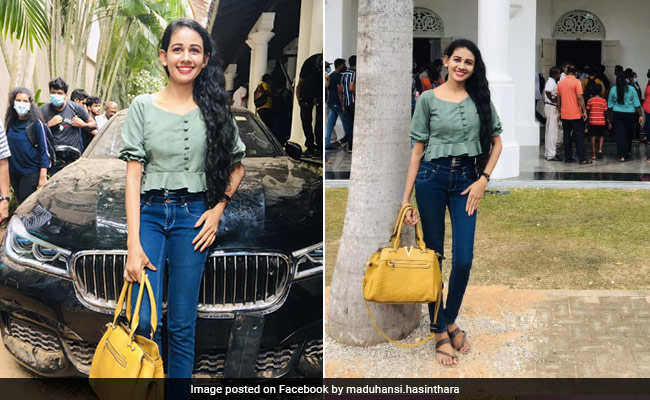 Photos Of Sri Lankan Woman At President's Palace Go Viral, This Is What Is Special About Them