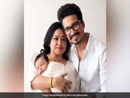 Cuteness Alert: Bharti Singh And Haarsh Limbachiyaa Reveal Their Son Laksh's Face Cuteness Alert: Bharti Singh And Haarsh Limbachiyaa Reveal Their Son Laksh's Face