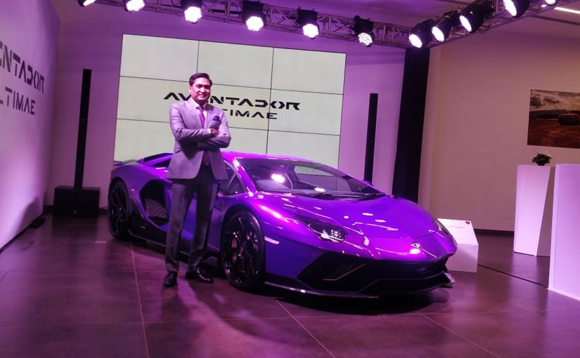 Lamborghini Aventador LP780-4 Ultimae Coupe Makes India Debut