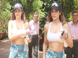 Malaika Arora Returns To Mumbai And Goes Right Back To Her Love For Printed Gym Tights Malaika Arora Returns To Mumbai And Goes Right Back To Her Love For Printed Gym Tights