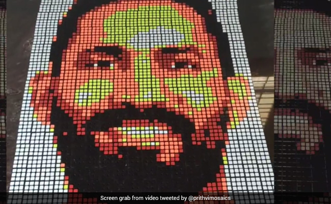 Watch: Fan Makes Portrait Of Dinesh Karthik With Rubik's Cube, Gets A Shoutout From Cricketer