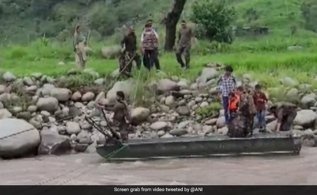 Army Rescues 26 People Trapped In Jammu-Kashmir's Flash Floods