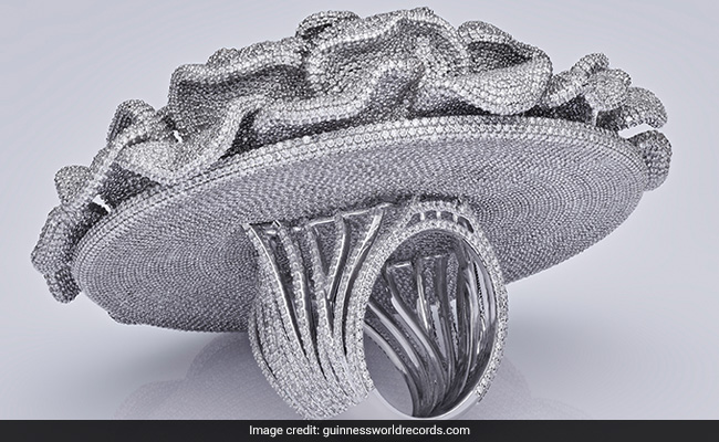 Kerala Jeweller Sets Guinness World Record For Designing Mushroom-Themed Ring With Over 24,000 Diamonds