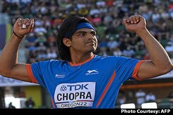 Neeraj Chopra Wins Silver, India's 2nd Medal Ever At World Championships Neeraj Chopra Wins Silver, India's 2nd Medal Ever At World Championships