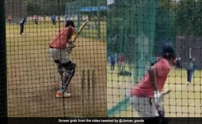 झुलन गोस्वामी के खिलाफ बल्लेबाजी करने उतरे केएल राहुल, खतरनाक गेंदबाजी के सामने खुद को किया टेस्ट- Video