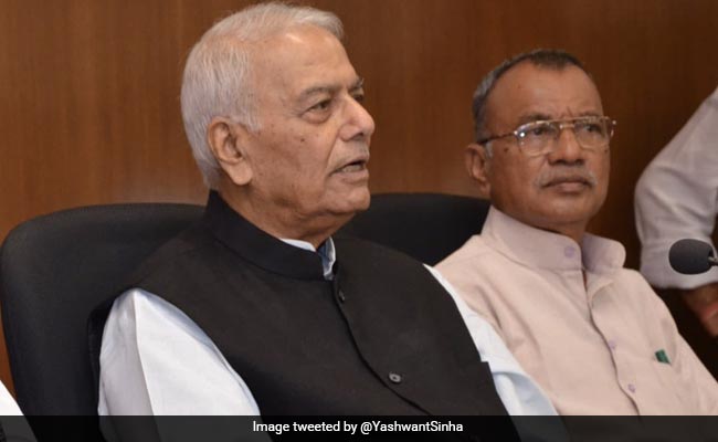 Opposition Parties In Bihar To Support Yashwant Sinha In Presidential Polls
