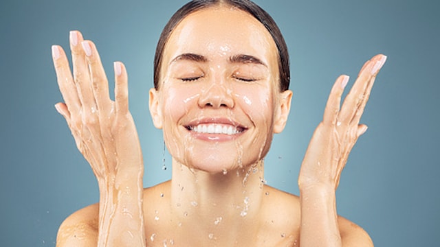 Dr. Mittal urges us to wash face with a mild cleanser at least twice a day