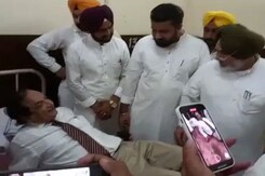 Watch: Punjab Health Minister Orders Official To Lie On Dirty Hospital Bed Watch: Punjab Health Minister Orders Official To Lie On Dirty Hospital Bed