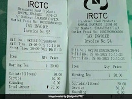 Rs 50 Service Fee For Rs 20 Tea Gets Shatabdi Train Passenger Steamed Up Rs 50 Service Fee For Rs 20 Tea Gets Shatabdi Train Passenger Steamed Up