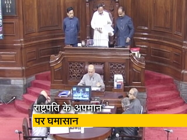 कांग्रेस नेता अधीर रंजन चौधरी की टिप्पणी पर हंगामा, दोनों सदनों की कार्यवाही स्थगित