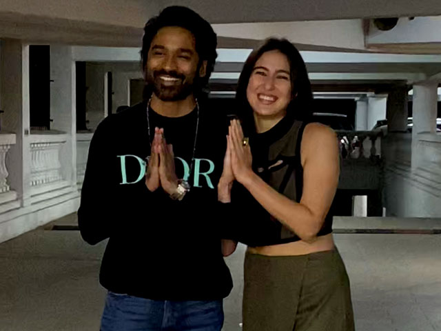 Dhanush And His Plus One Sara Ali Khan