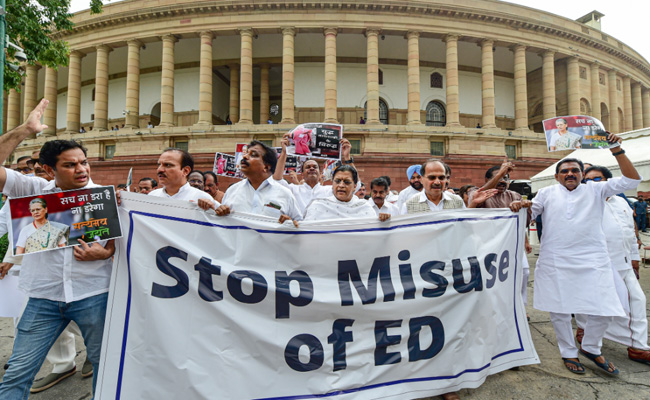 Government "Misusing" Agencies, Allege Opposition In Letter To President