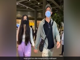 सबा आजाद का हाथ थामे एयरपोर्ट से बाहर निकले ऋतिक रोशन तो सोशल मीडिया यूजर्स ने कर दिया ट्रोल, बोले- जीरो केमिस्ट्री सबा आजाद का हाथ थामे एयरपोर्ट से बाहर निकले ऋतिक रोशन तो सोशल मीडिया यूजर्स ने कर दिया ट्रोल, बोले- जीरो केमिस्ट्री