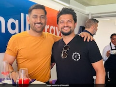 Watch: "Reunion Of Brothers" As Dhoni, Raina Arrive Together At Lord's