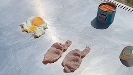 Viral Now: Man Cooks Breakfast Using Sun's Heat Amid UK Heatwave