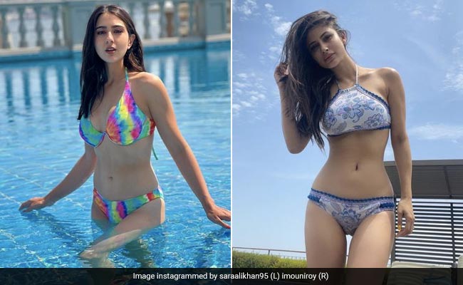 From Sara Ali Khan To Mouni Roy, These Celebrities Are Acing The Trendiest Beachwear Outfits Of All Time