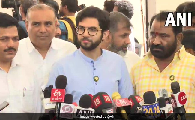 "Can They Look Us In The Eye?": Aaditya Thackeray's Barb At Shinde Camp