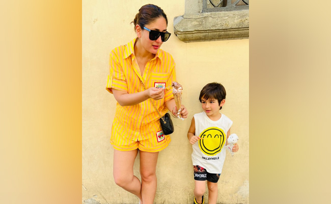 Inside Kareena Kapoor's "Messy Gelato Series" With Son Taimur
