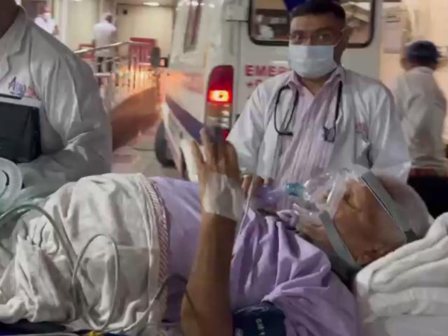 Watch: Lalu Yadav Shifted To AIIMS Delhi From Patna Hospital