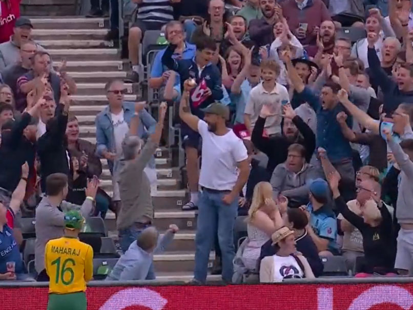 Watch: Moeen Ali's Six Is Caught Brilliantly By Spectator In The Stands