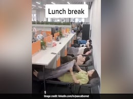 ऑफिस के लंच ब्रेक में Employees को मिलती है ऐसी सुविधा, Video देख आप भी करना चाहेंगे यहां नौकरी ऑफिस के लंच ब्रेक में Employees को मिलती है ऐसी सुविधा, Video देख आप भी करना चाहेंगे यहां नौकरी