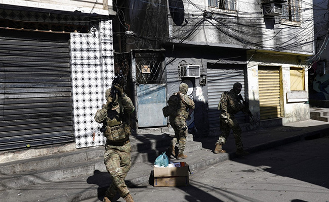 18 Killed During Major Police Raid In Brazil's Rio De Janeiro: Report