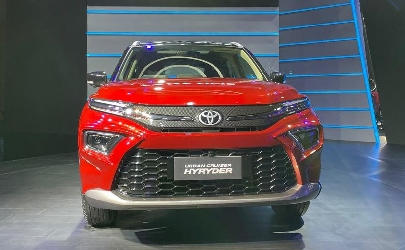 2022 Toyota Urban Cruiser Hyryder Unveiled in India: Highlights