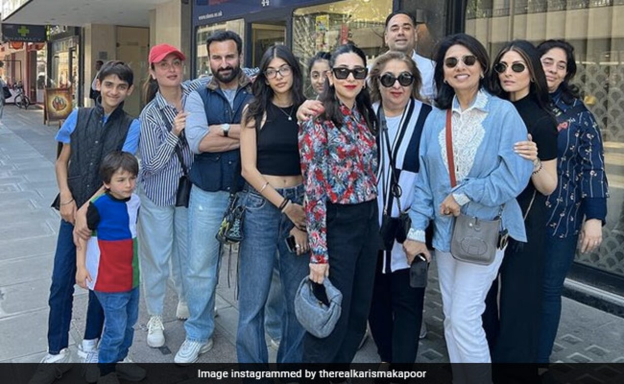 Karisma Kapoor Shares Pics From Neetu Kapoors Birthday Bash In London Featuring Taimur