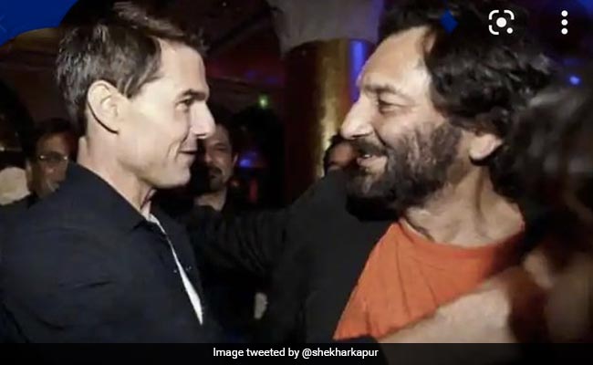 Shekhar Kapur And Tom Cruise In A Throwback Pic. Circa 2011
