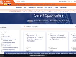 Bank of Baroda Recruitment 2022: CA और IT प्रोफेशनल के लिए भर्ती शुरू, 19 जुलाई से पहले करें अप्लाई Bank of Baroda Recruitment 2022: CA और IT प्रोफेशनल के लिए भर्ती शुरू, 19 जुलाई से पहले करें अप्लाई