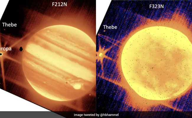 James Webb Telescope Team Releases Images Of Our Solar System, Showing Jupiter And Its Moon
