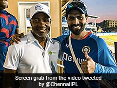 Ravindra Jadeja Meets A "Legend", CSK Says "Big Fan Of Your Work"