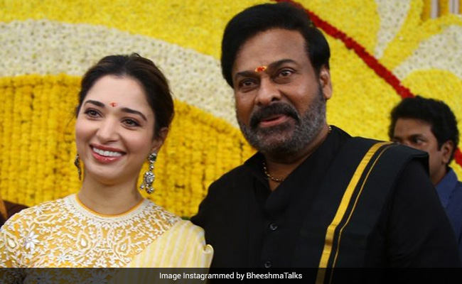 How Tamannaah Replied To Question On Dance Number With Chiranjeevi In <i>Bhola Shankar</i>