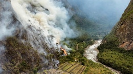 Machu Picchu, One Of World's Seven Wonders, Threatened By Forest Fire
