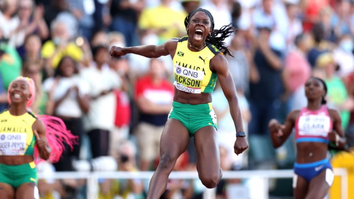World Athletics Championships: Shericka Jackson Wins Women’s 200m Gold | Athletics News