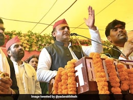 "Spirit Of Some Other Party Has Entered...": Akhilesh Yadav On OP Rajbhar "Spirit Of Some Other Party Has Entered...": Akhilesh Yadav On OP Rajbhar