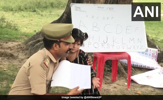 UP Cop Starts Own School To Help Underprivileged Children