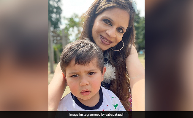 When Saba Ali Khan Met Nephew Jeh In London. See Adorable Pics