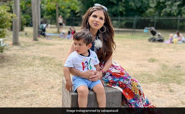 Saba Ali Khan's "Best Times" Are With Her Nephew Jeh. See New Pics