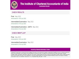 CA Foundation Result 2022 Declared Live: icai.nic.in पर जारी हुआ ICAI CA फाउंडेशन का रिजल्ट, टाइमिंग, डायरेक्ट लिंक और कट-ऑफ देखें  CA Foundation Result 2022 Declared Live: icai.nic.in पर जारी हुआ ICAI CA फाउंडेशन का रिजल्ट, टाइमिंग, डायरेक्ट लिंक और कट-ऑफ देखें