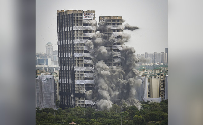 Noida Twin Towers Are Now 80,000 Tonnes Of Debris, 90 Days For Clean-Up