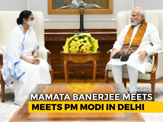 Mamata Banerjee Meets PM Modi, Will Meet President Later Today