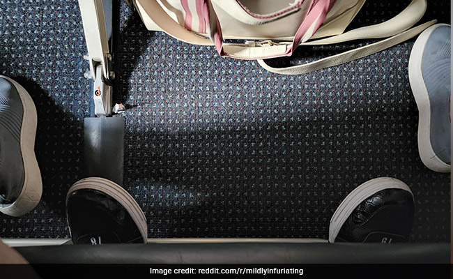 Viral Photo: Passenger's "Irritating" Act On A Flight Divides Internet