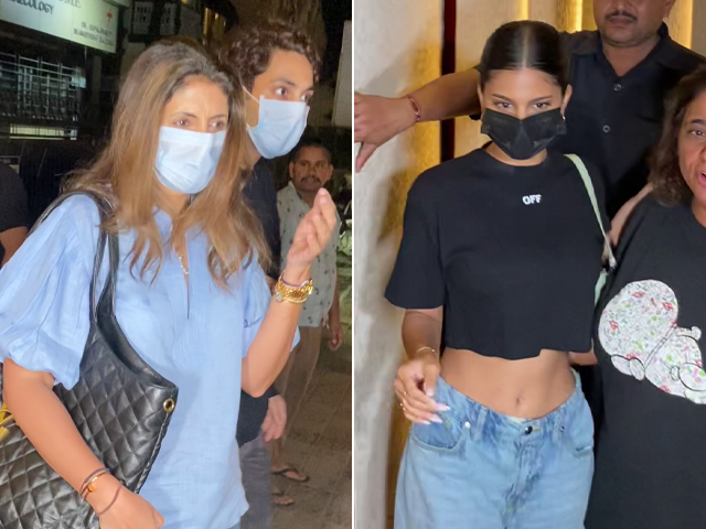 Suhana Khan Enjoys Dinner With <i>The Archies</i> Co-Star Agastya Nanda And His Mom Shweta Bachchan