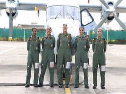"Historical Sortie": Navy's All Women Team Completes Surveillance Mission "Historical Sortie": Navy's All Women Team Completes Surveillance Mission